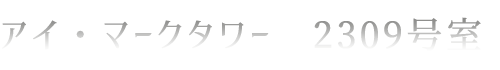 アイ・マークタワー 2309号室